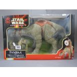 Star Wars - Boxed Hasbro Episode I Fambaa with Shield Generator and Gungan Warrior no 84369