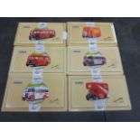 Six Boxed Corgi Classic Commercials from Corgi Diecast Limited Edition Coaches and Lorries -