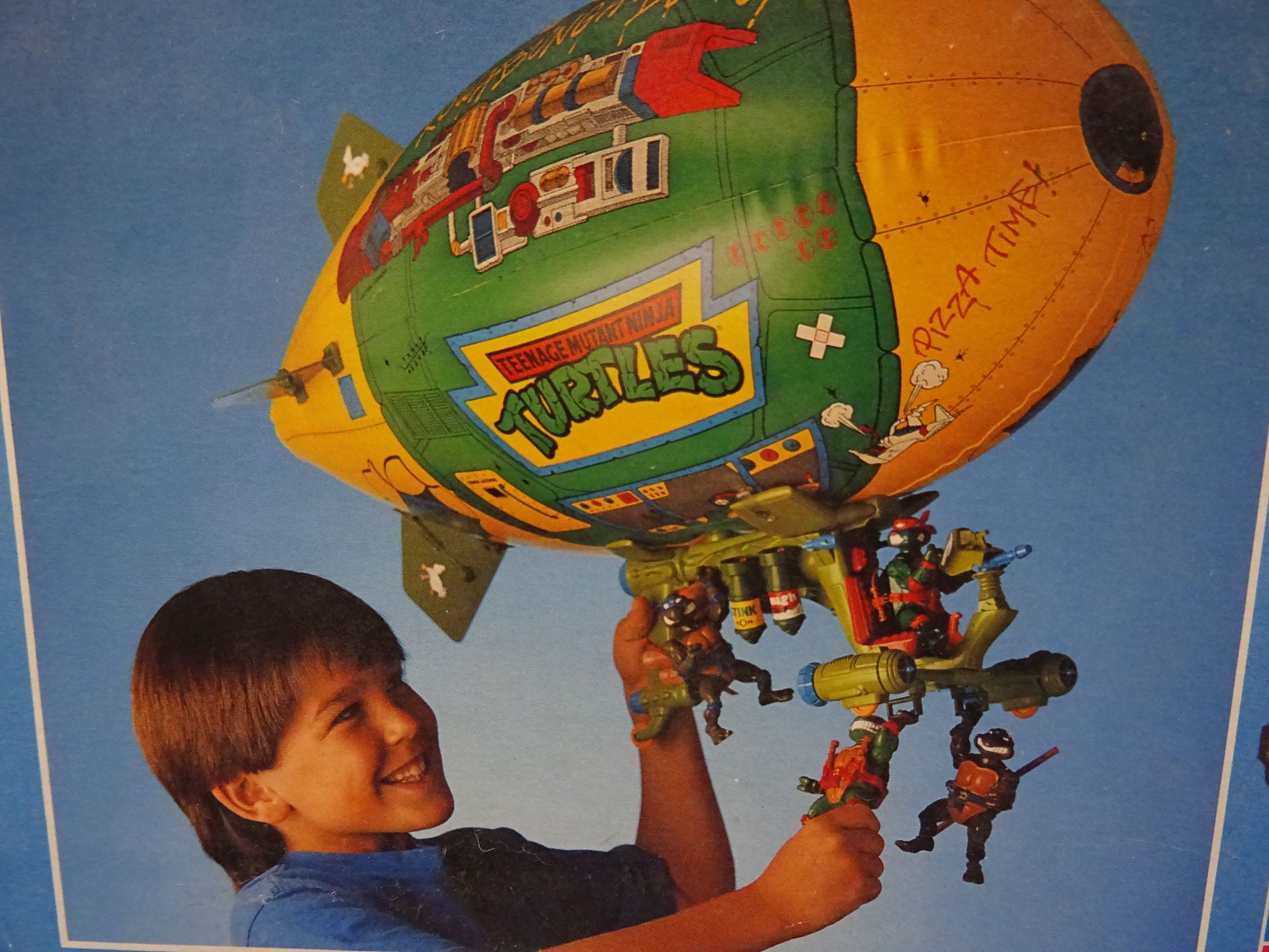 Original boxed Playmates/Bandai Teenage Mutant Ninja Turtles Turtle Blimp II appearing sealed and - Image 2 of 3