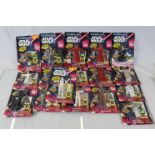 Star Wars - Collection of 16 Star Wars Bend-ems figures, vg overall condition