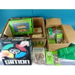 Collection of circa 1970s Subbuteo to include 4 x boxed teams (Luton Town, Norwich City, Ipswich