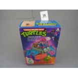 Boxed Playmates Bandai Teenage Mutant Ninja Turtles Knucklehead Foot Machine, appearing unopened
