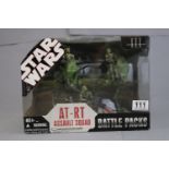 Star Wars - Boxed Hasbro Revenge of the Sith Battle Packs AT-AT Assualt Squad, unopened