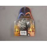 Star Wars Autograph - Carded Celebration III Darth Vader figure signed 'David Prowse is Darth Vader'