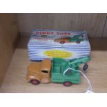 Boxed Dinky 430 Breakdown Lorry, play worn but gd with crane, box tatty with one end spilt to side