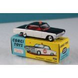 Boxed Corgi 237 Oldsmobile Sheriff Car in excellent condition, box excellent