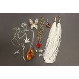Collection of Jewellery to include Silver, Baltic Amber and Costume (11 items)