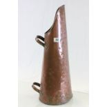 Copper Tall Coal Scuttle