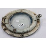 Ships Bronze porthole with original glass