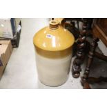 Very Large Stoneware Flagon