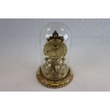 Schatz Anniversary Glass Dome Cased Clock