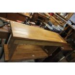 Modern Oak Bench