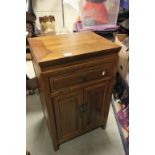 Chinese Hardwood Cabinet together with Oak Side Square Side Table