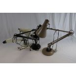 Three Vintage Angle Poise Lamps