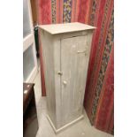 Painted pine storage cupboard