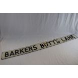 Aluminium Street ' Barkers Butts Lane '
