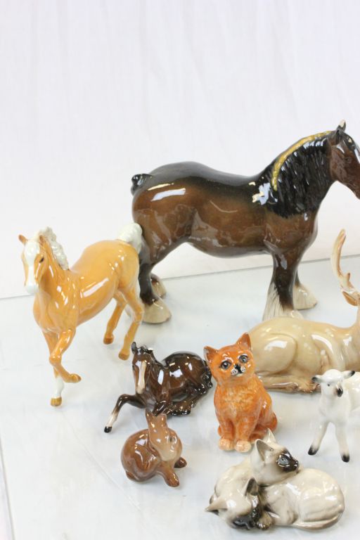 Mixed ceramics in two boxes to include; beswick and Sylvac animals and a Doulton Toby jug - Image 3 of 4