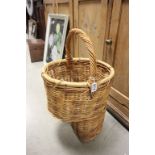 Wicker Stepped Stairs Basket