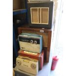 Five Vintage Radios including G.E.C, Marconi, Pye, etc