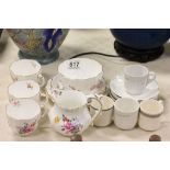 Collection of Royal Crown Derby Porcelain along with various Shipping Line Ceramics