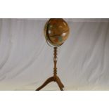 American Cram's Imperial World Globe on Stand