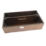 Mahogany cutlery box