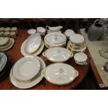 Royal Doulton ' Regent ' Dinner Service comprising Two Lidded Tureens, Nine Dinner Plates, Twelve