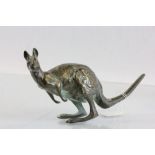 Bronzed Model of a Kangaroo