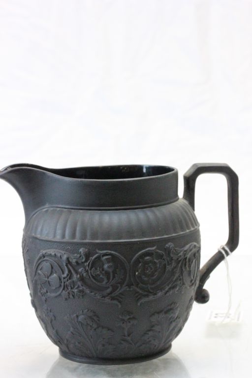 Two Wedgewood Jugs to include Black Basalt - Image 2 of 3