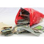 Large bag of vintage Postcards