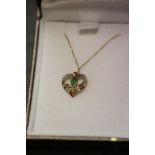 9ct Gold Necklace and Pendant