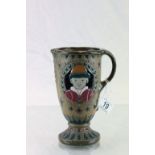 Austrian Art pottery Amphora jug with numerous impressed marks to base