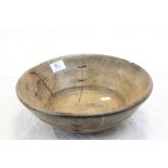 A 19th Century wooden bowl