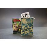 Two vintage packs of cards - The Wizard Of Oz and Astronaut (Wizard of Oz pack contains Jolly Circu