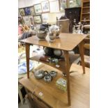 Retro Teak Two Tier Coffee Table