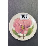 Moorcroft pin tray with Magnolia pattern