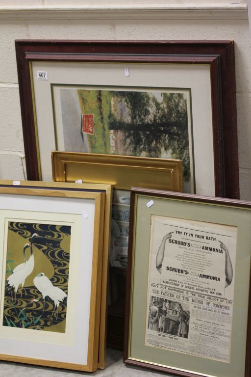 David Shepherd Print ' Checkpoint at Forkill ' together with Framed The Graphic Advertisement
