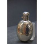 Small hallmarked Silver Hip Flask