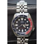 Seiko Automatic divers watch 200m 7526-0020 in stainless steel