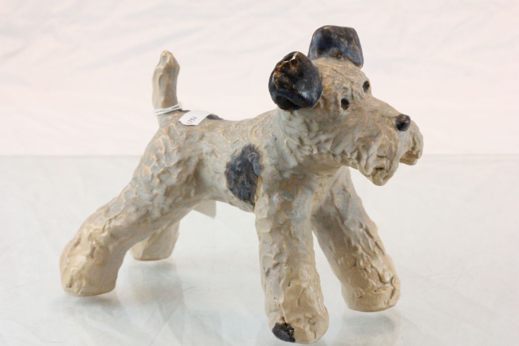 Bourne Denby Scottie dog by Alice Teichner