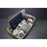 Box of vintage UK and World coinage