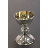 Scarce WW1 Air Ministry hallmarked Silver Communion Cup, Elkington & Co Birmingham 1913 with gilt