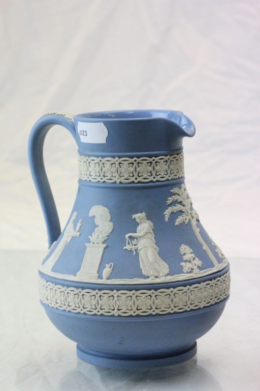 Two Wedgewood Jugs to include Black Basalt - Image 3 of 3