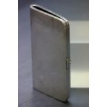 Silver notebook holder with Chester hallmark