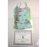 Hunger Games printed top from the 2012 film with COA