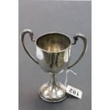 Hallmarked silver trophy