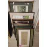Collection of framed & glazed prints to include Limited Edition