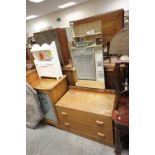 Mid 20th century E Gomme Oak Child's Dressing Chest