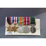WW2 Wiltshire regiment group of 5 medals inc territorial efficiency