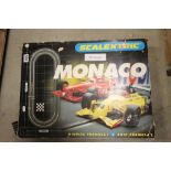 Scalextric boxed Monaco racing set